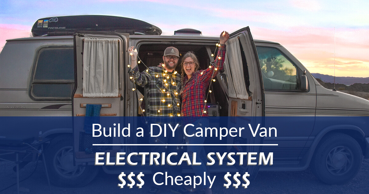 How-to Install a Battery Monitor in a DIY Camper Van Electrical System 