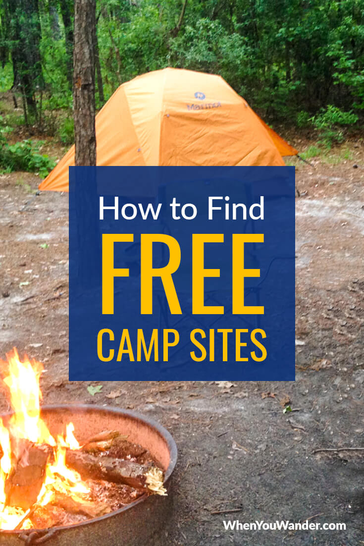 Best Ways To Find Free Camping | When You Wander